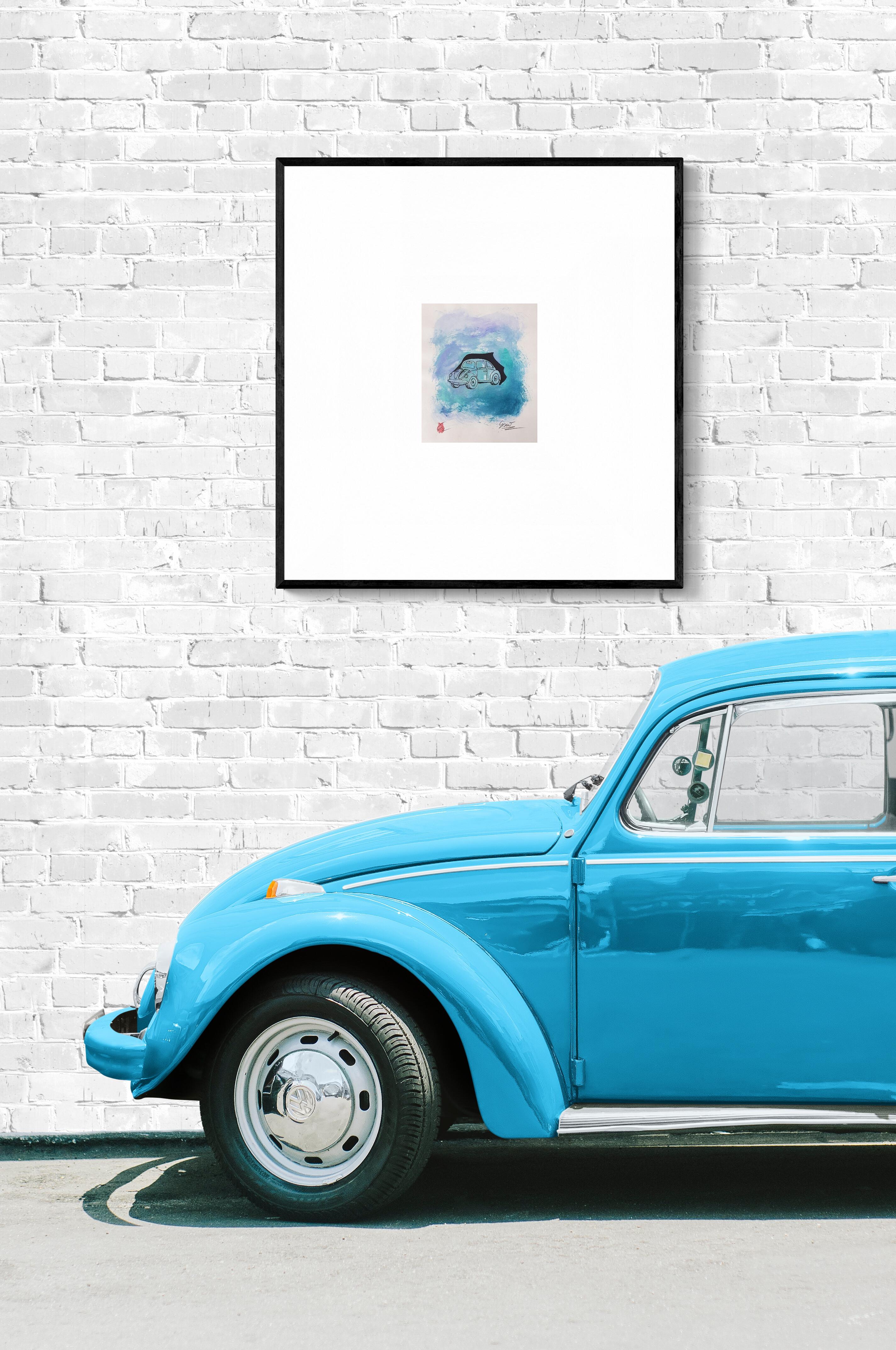 VW-Käfer (Fun, Mid-Century Modern, Bug, Beetle, Iconic, ~48% OFF LIST PRICE) For Sale 2