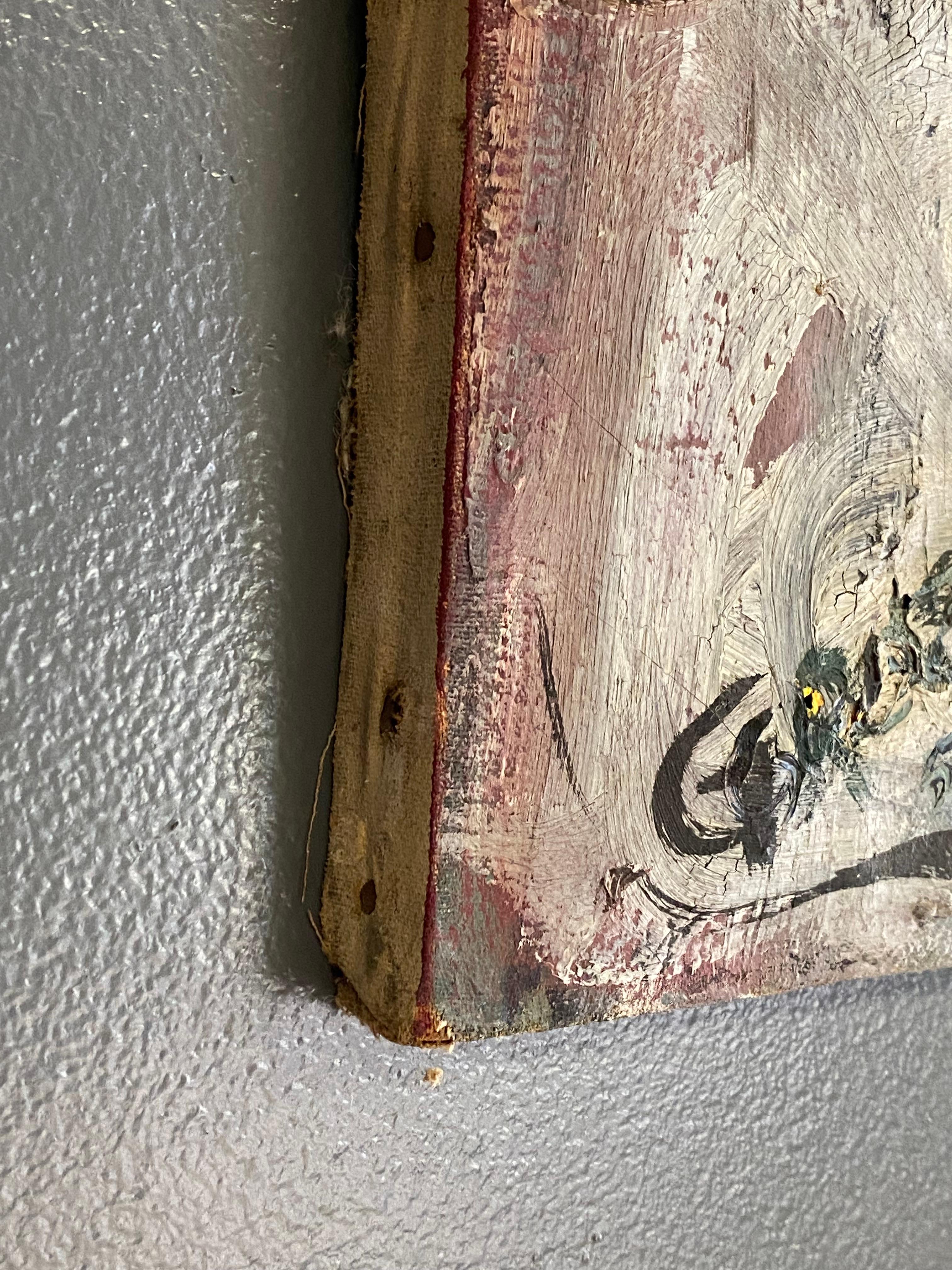 Abstraktes expressionistisches Gemälde von Franz Grosz, 1957 im Angebot 8