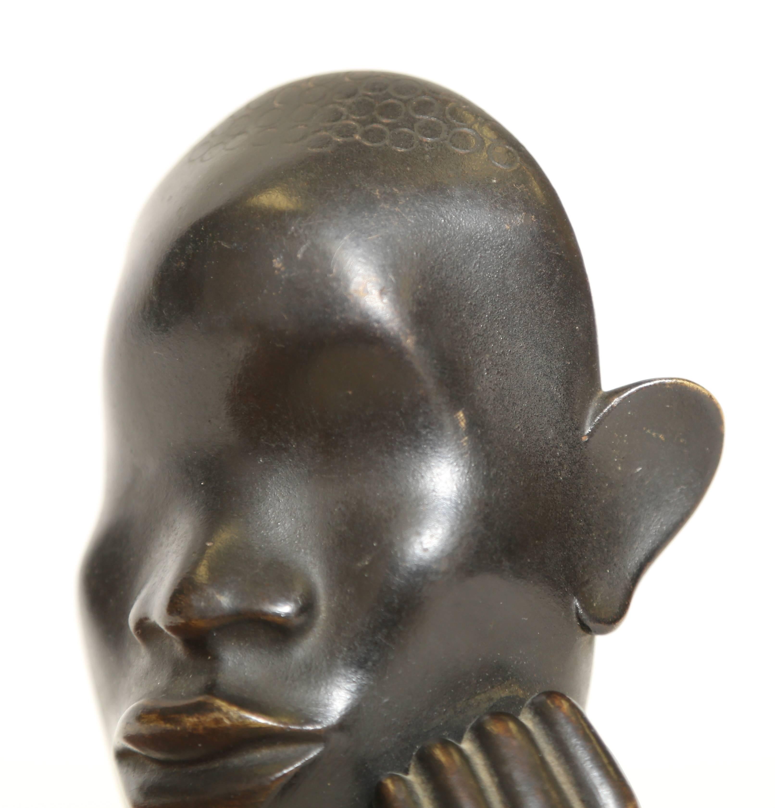Franz Hagenauer African Head 1