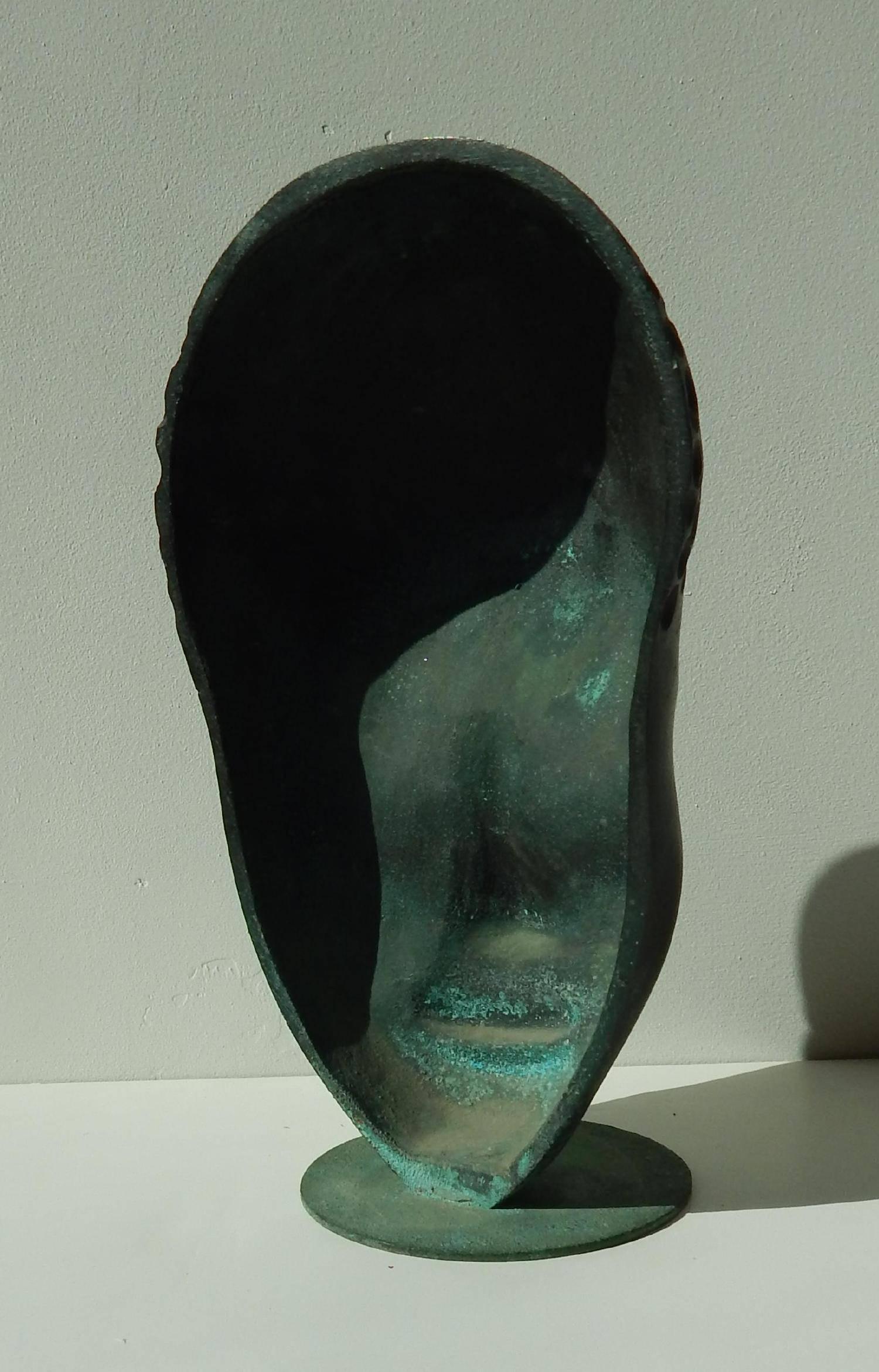 Werkstatte Hagenauer Wien Bronze African Female - Art Deco Sculpture by Franz Hagenauer