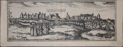 Windsor, Antike Karte von ""Civitates Orbis Terrarum"