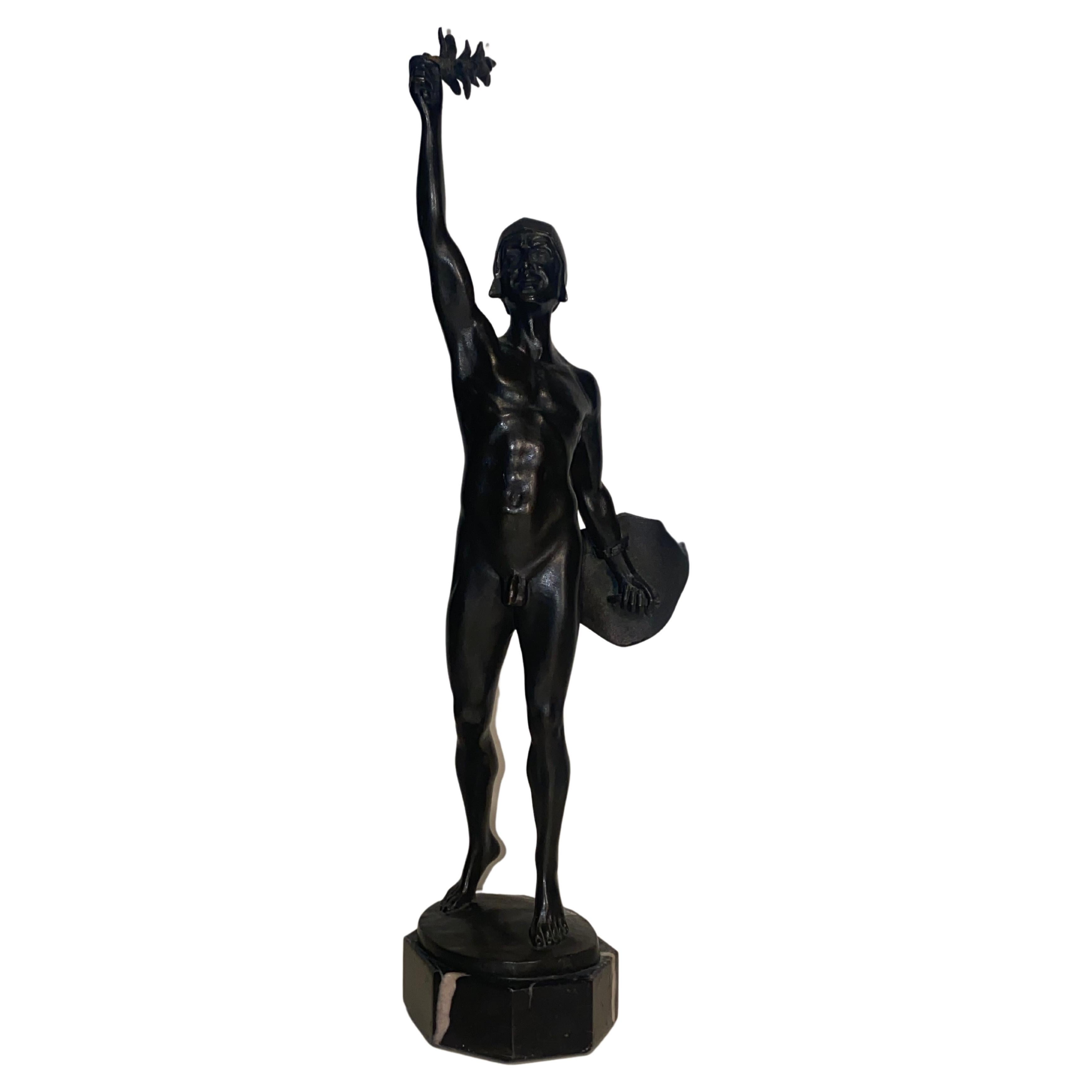 Franz Iffland, 'Perseus the Victor / a Bronze Sculpture, circa 19th C For Sale 4