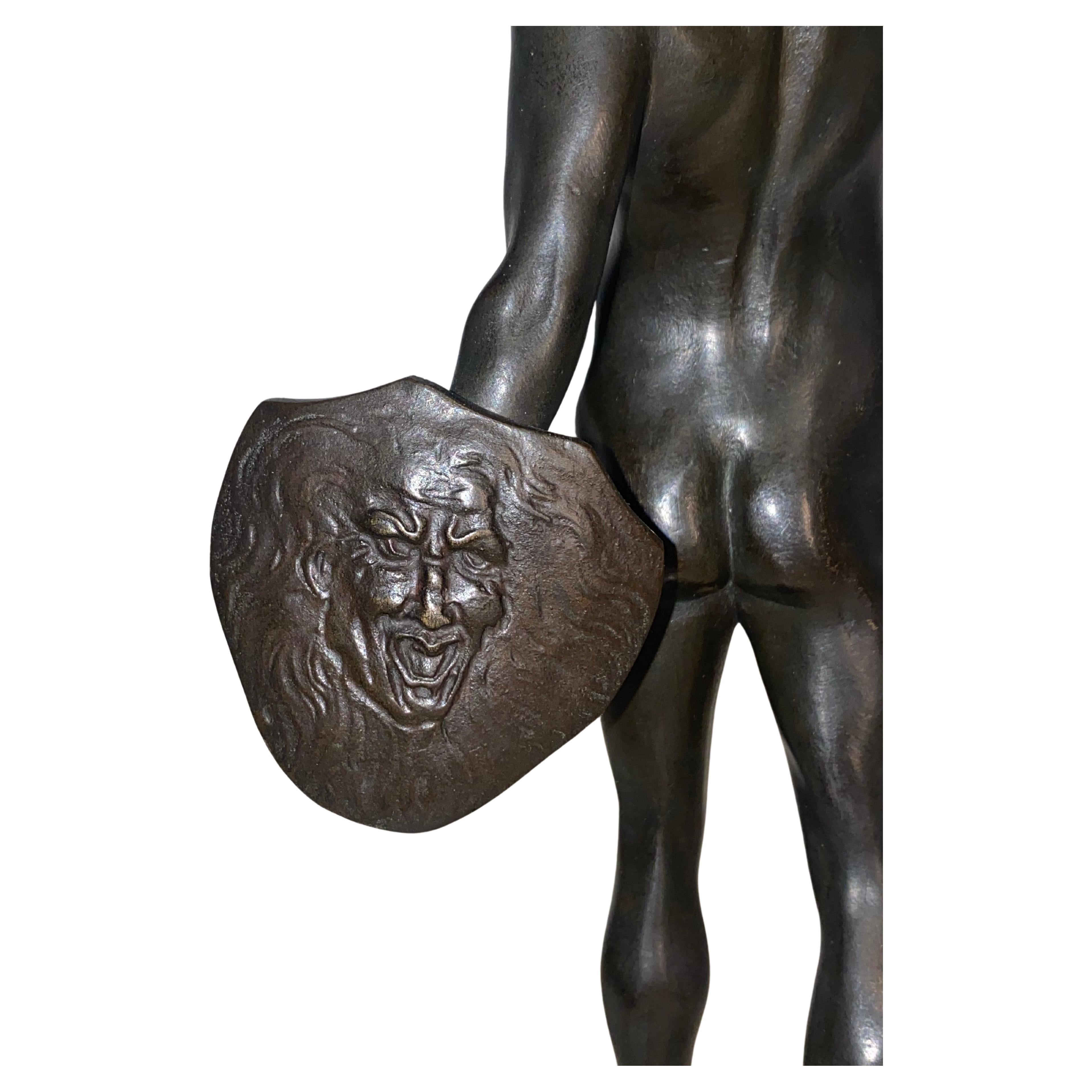 Franz Iffland, « Persée le Victor » - Sculpture en bronze, vers le XIXe siècle en vente 8