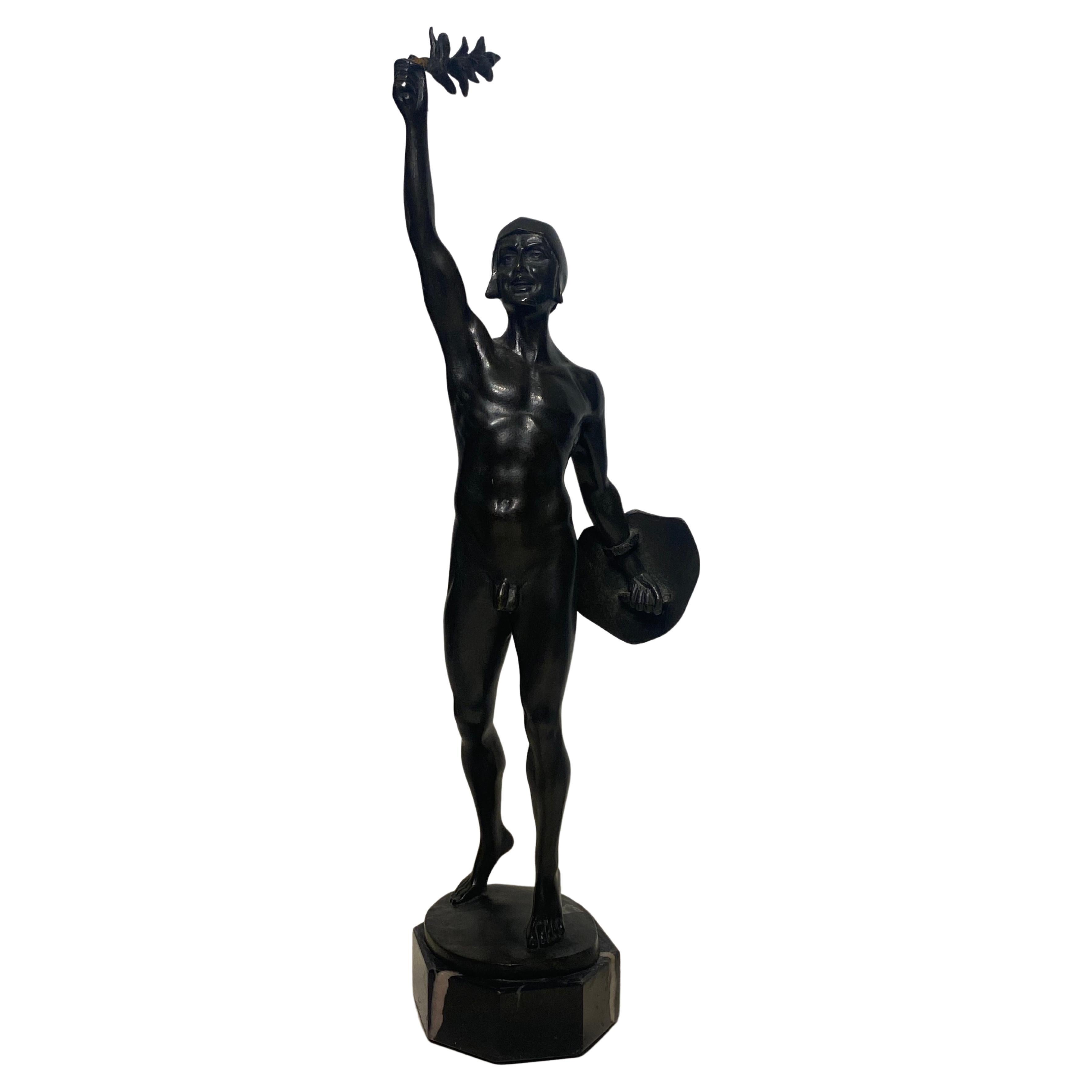 Franz Iffland, « Persée le Victor » - Sculpture en bronze, vers le XIXe siècle Excellent état - En vente à London, GB