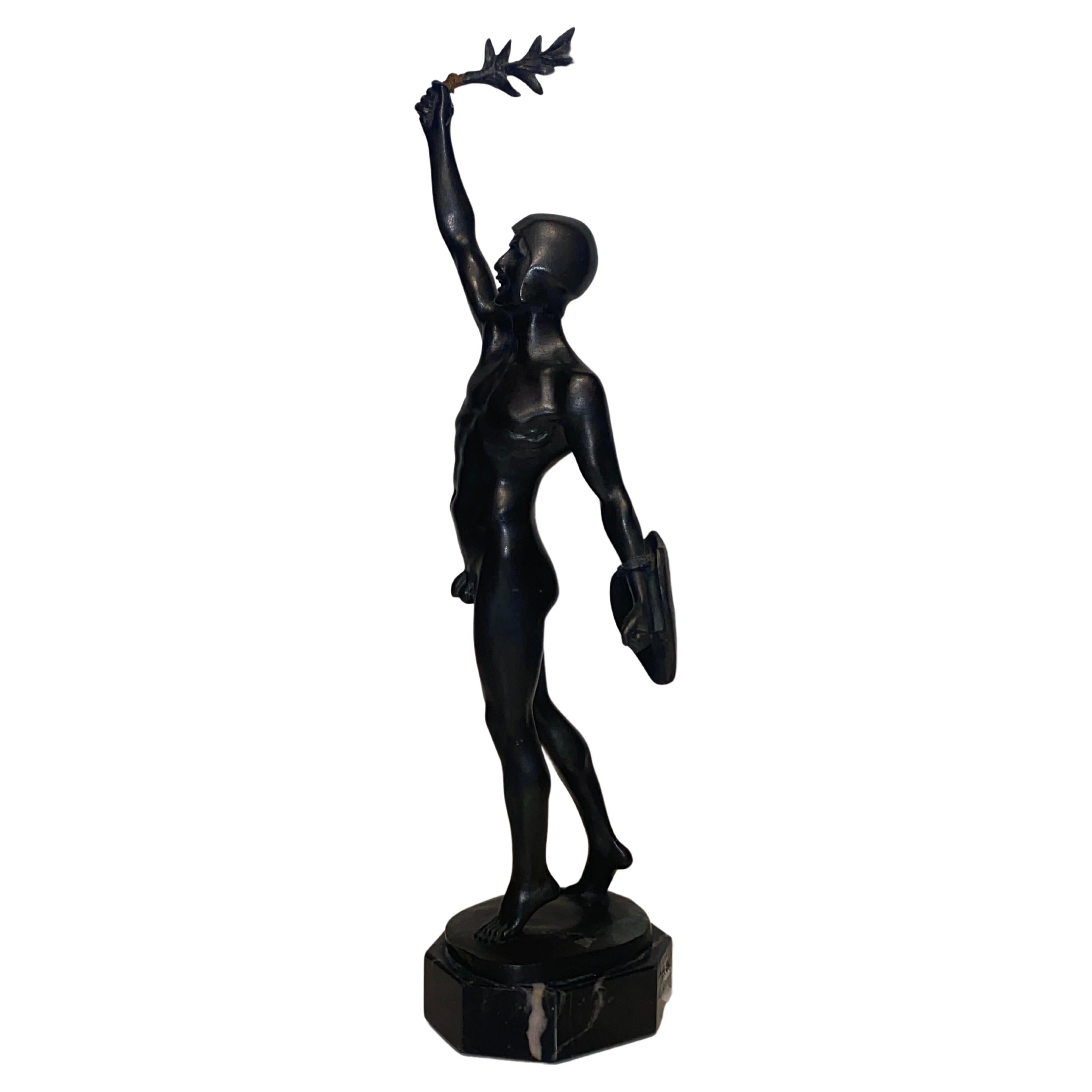 Early 20th Century Franz Iffland, 'Perseus the Victor / a Bronze Sculpture, circa 19th C For Sale