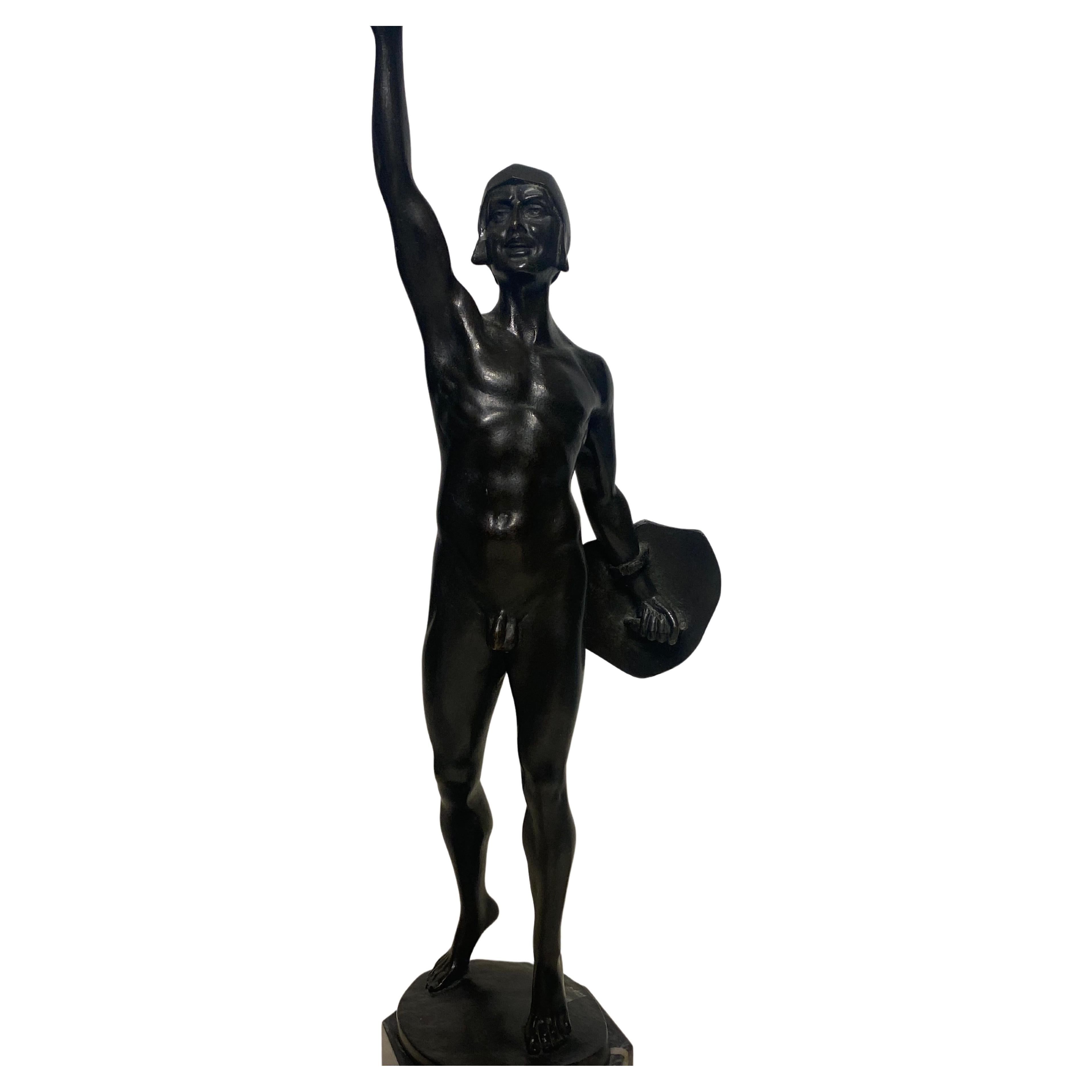 Franz Iffland, « Persée le Victor » - Sculpture en bronze, vers le XIXe siècle en vente 3