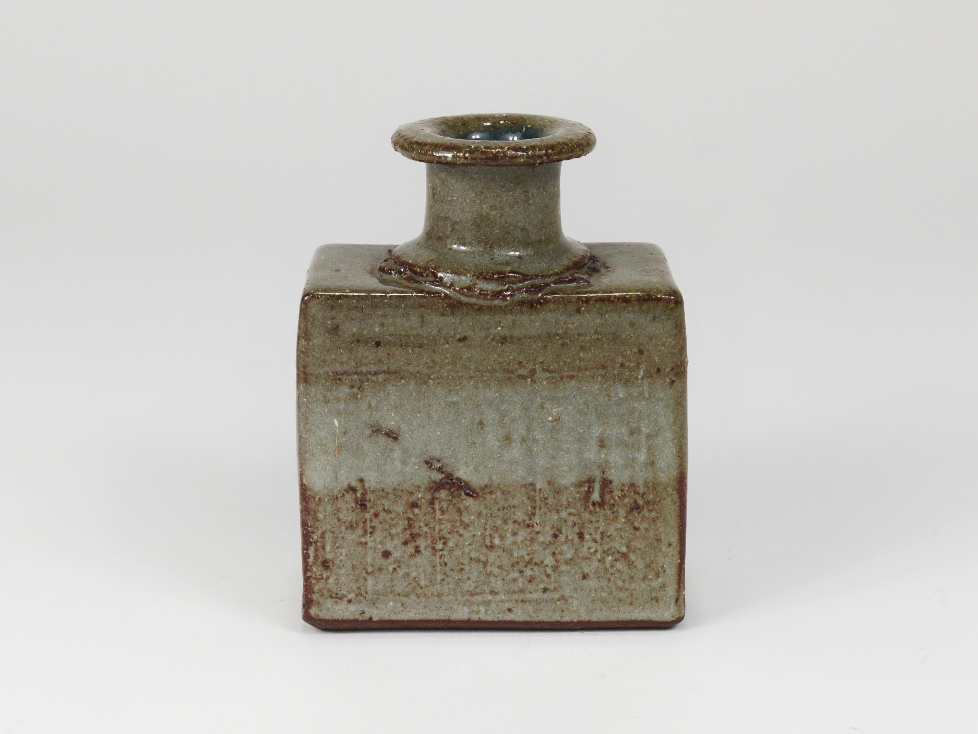 Franz Josef Altenburg Ceramic Art Vase, Austria, 1980s For Sale 4