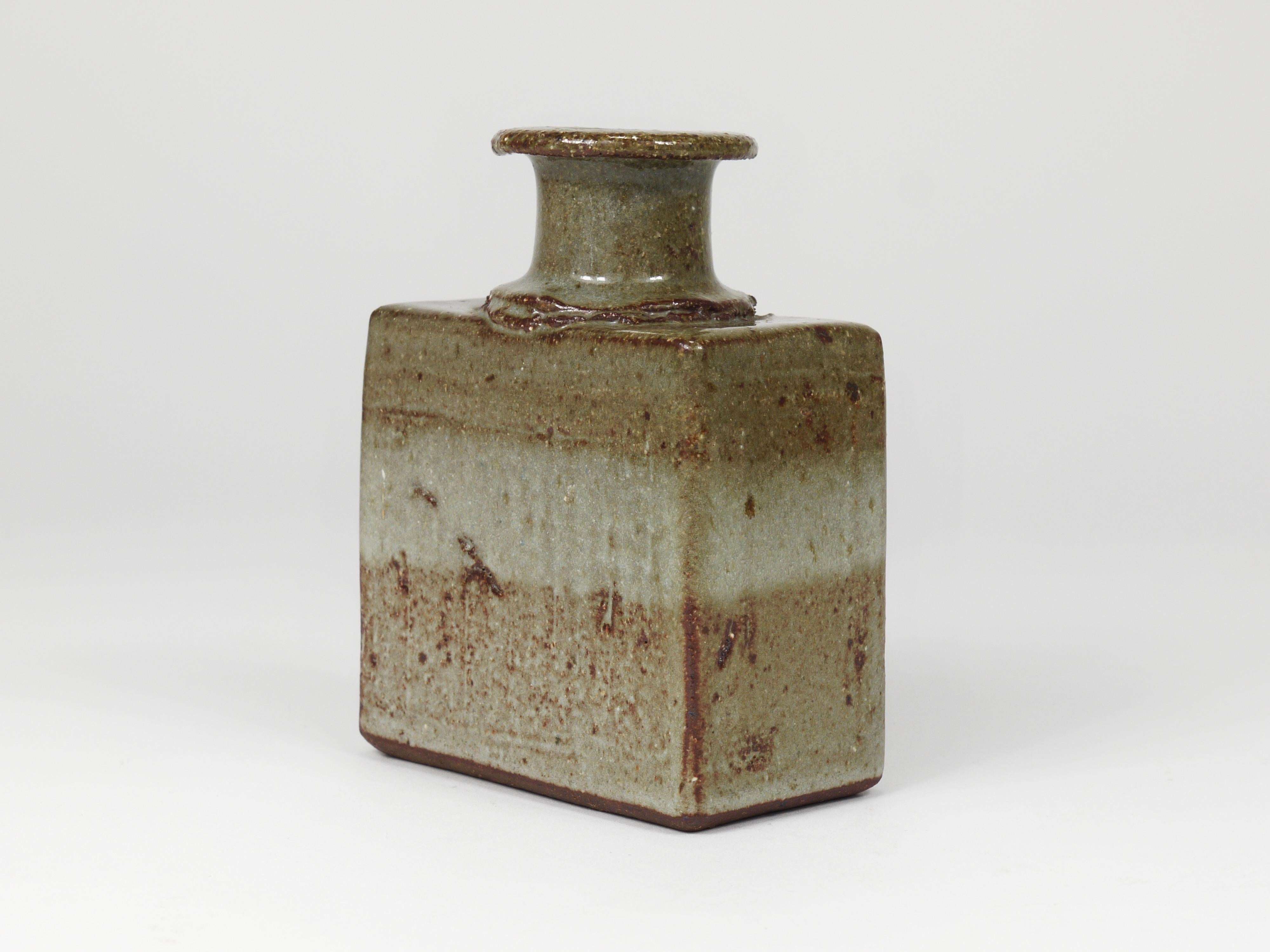 Franz Josef Altenburg Ceramic Art Vase, Austria, 1980s In Good Condition For Sale In Vienna, AT