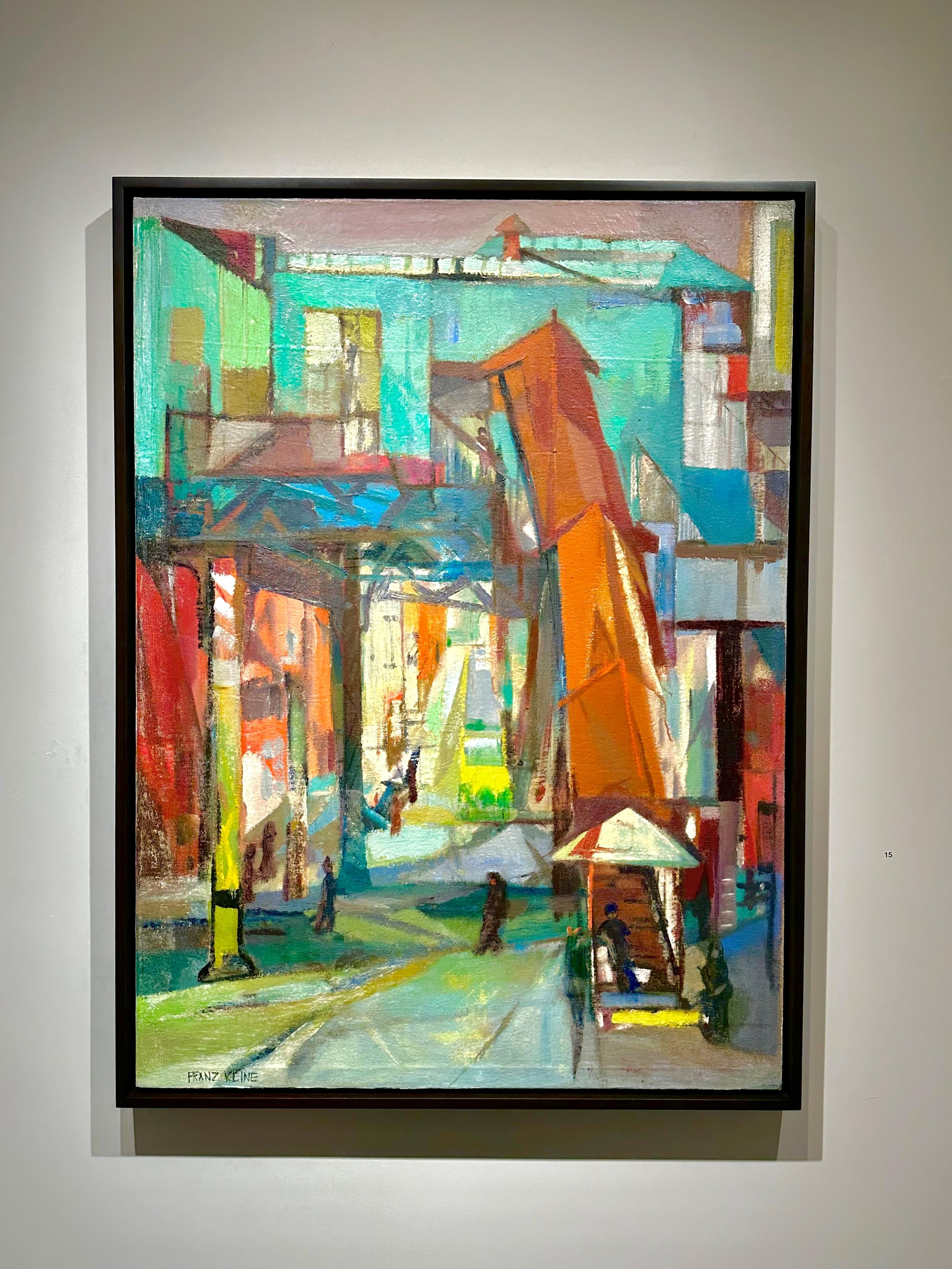 Chatham Square - Painting di Franz Kline