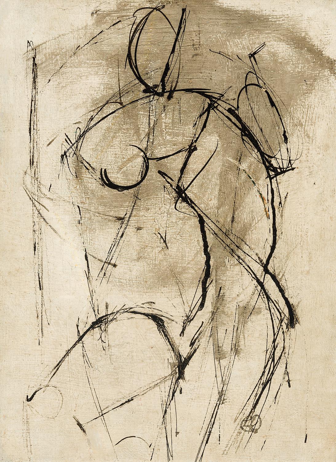 Nude Painting di Franz Kline - Gloria
