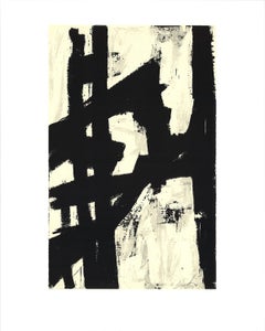 Franz Kline-New York, NY-20" x 16"-Serigraph-1991-Abstract-Black & White