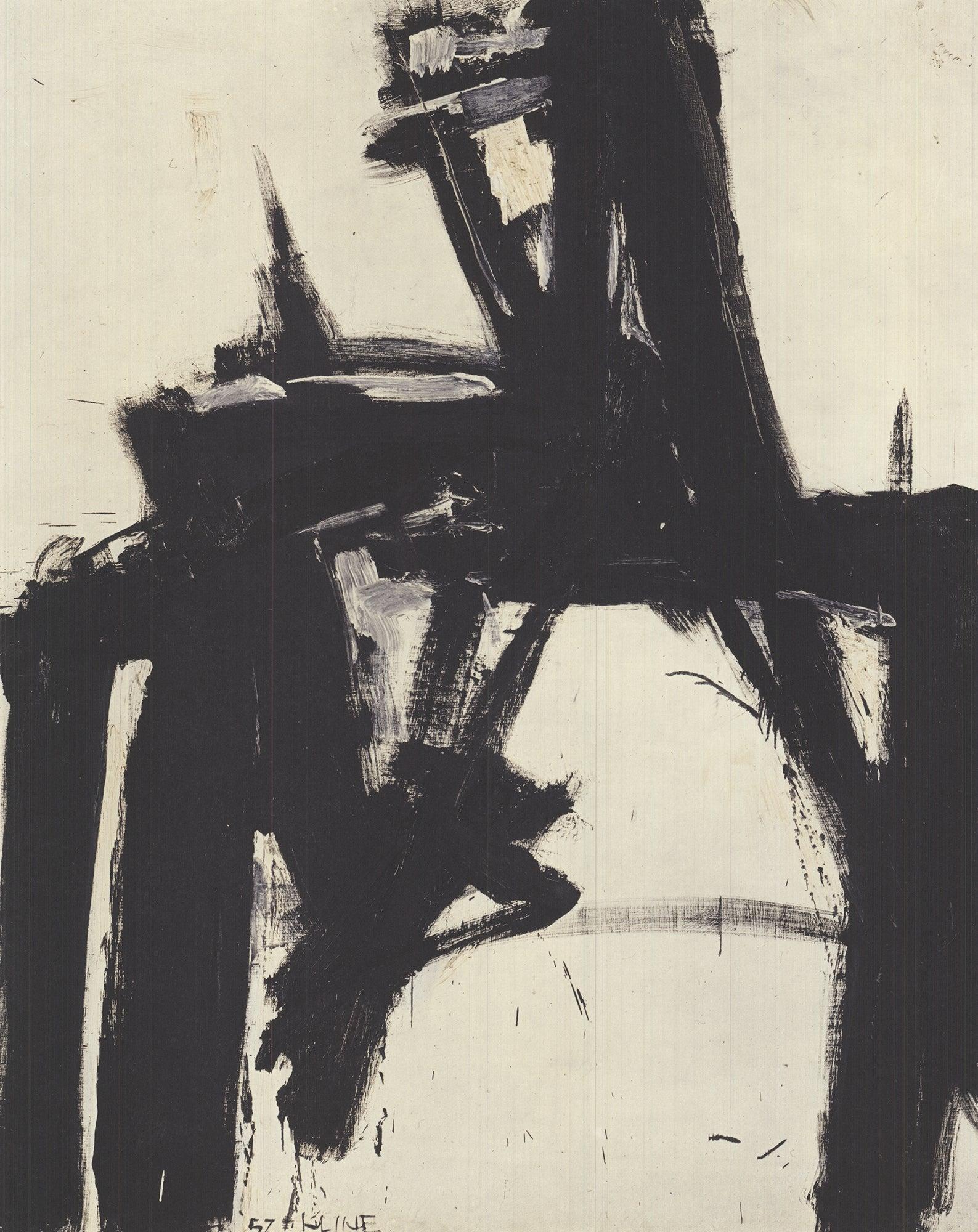 Franz Kline 'Untitled' 1990- Offset Lithograph For Sale 1