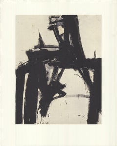 Franz Kline "Sin título" 1990- Litografía offset