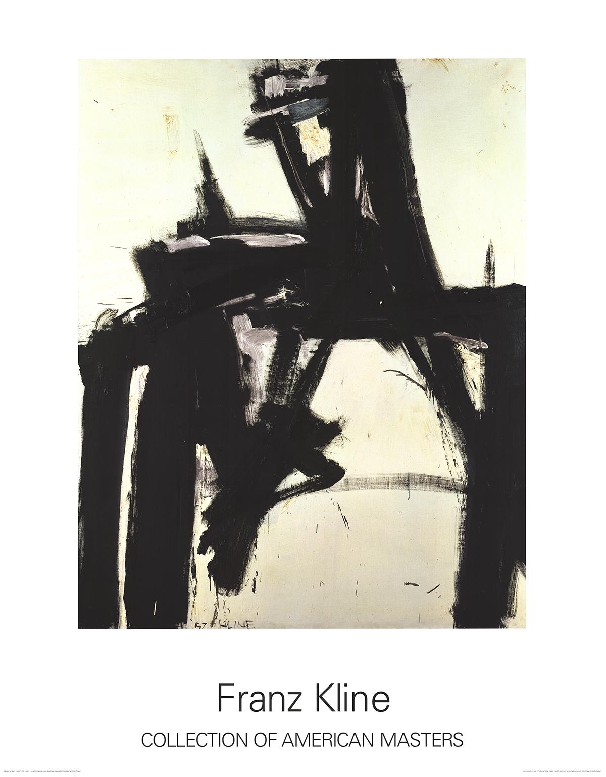 franz kline poster