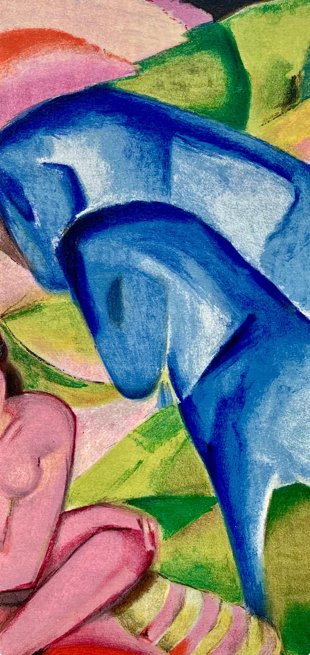 Franz Marc, Der Traum, L'édition de tête (after) For Sale 3