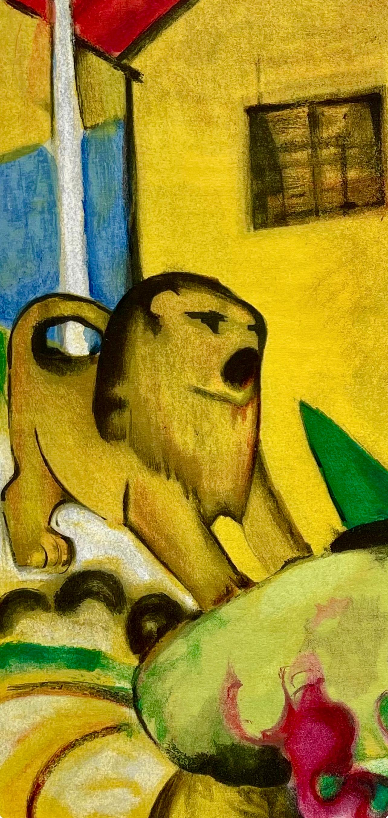Franz Marc, Der Traum, L'édition de tête (after) For Sale 4
