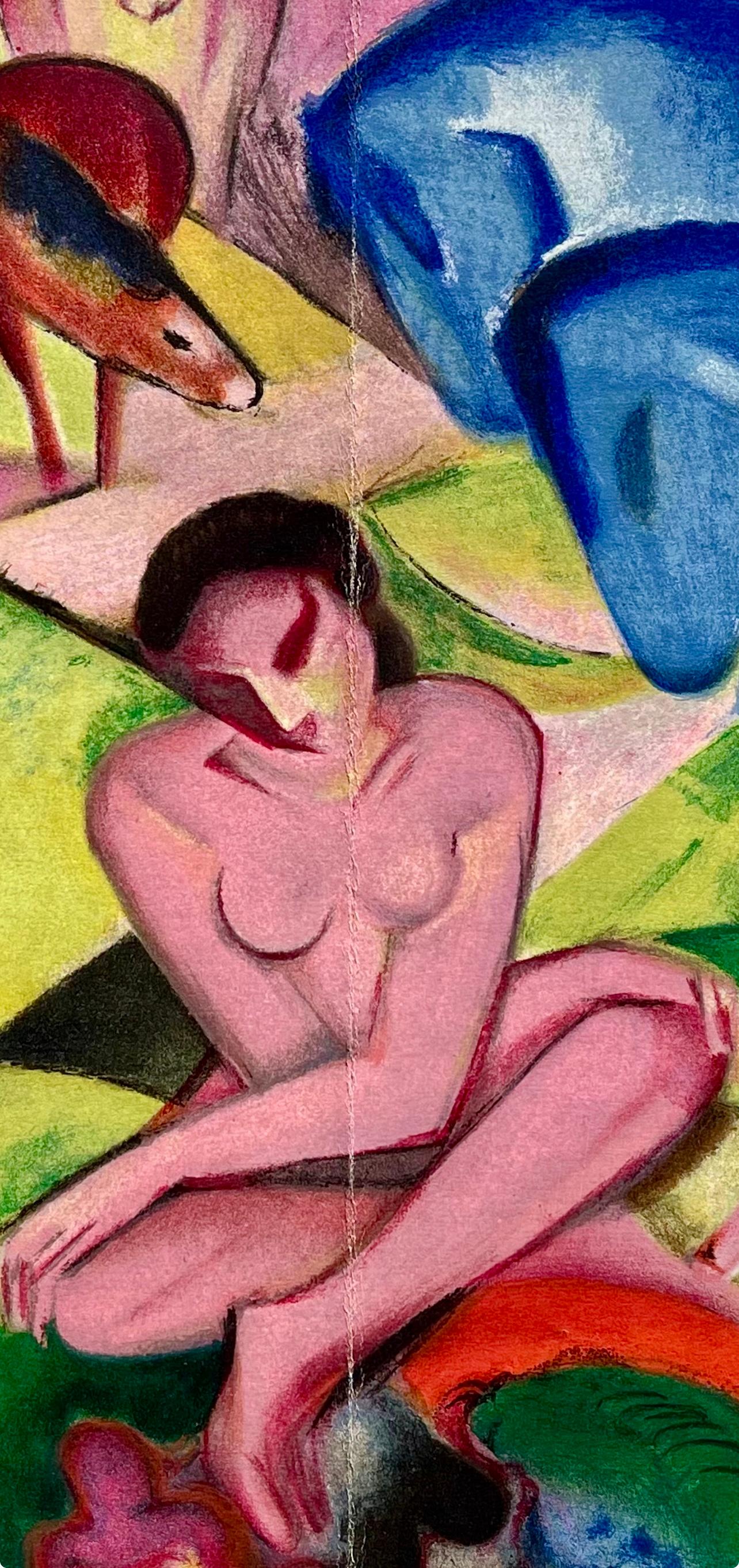 Franz Marc, Der Traum, L'édition de tête (after) For Sale 5