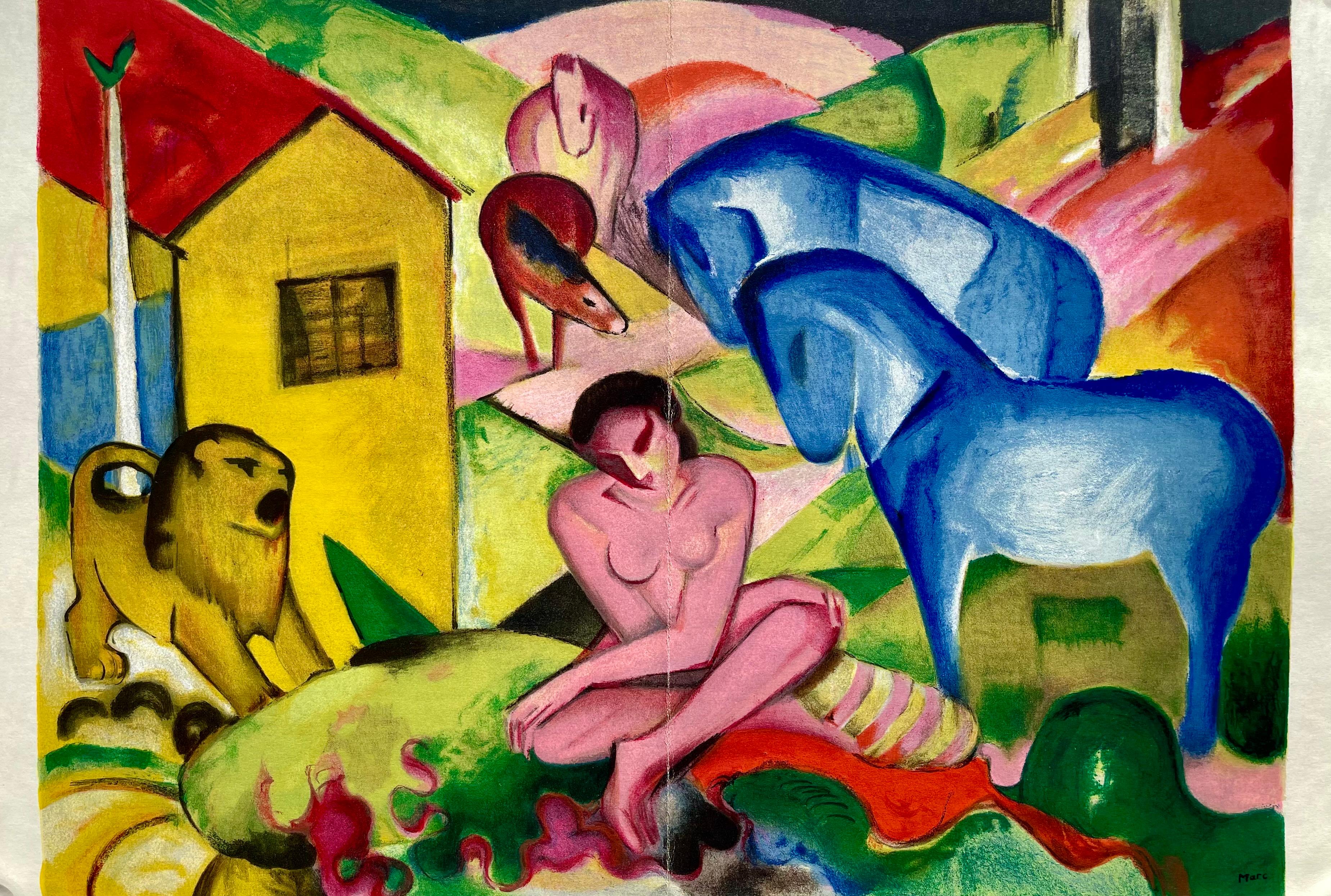 Franz Marc, Der Traum, L'édition de tête (after) For Sale 6