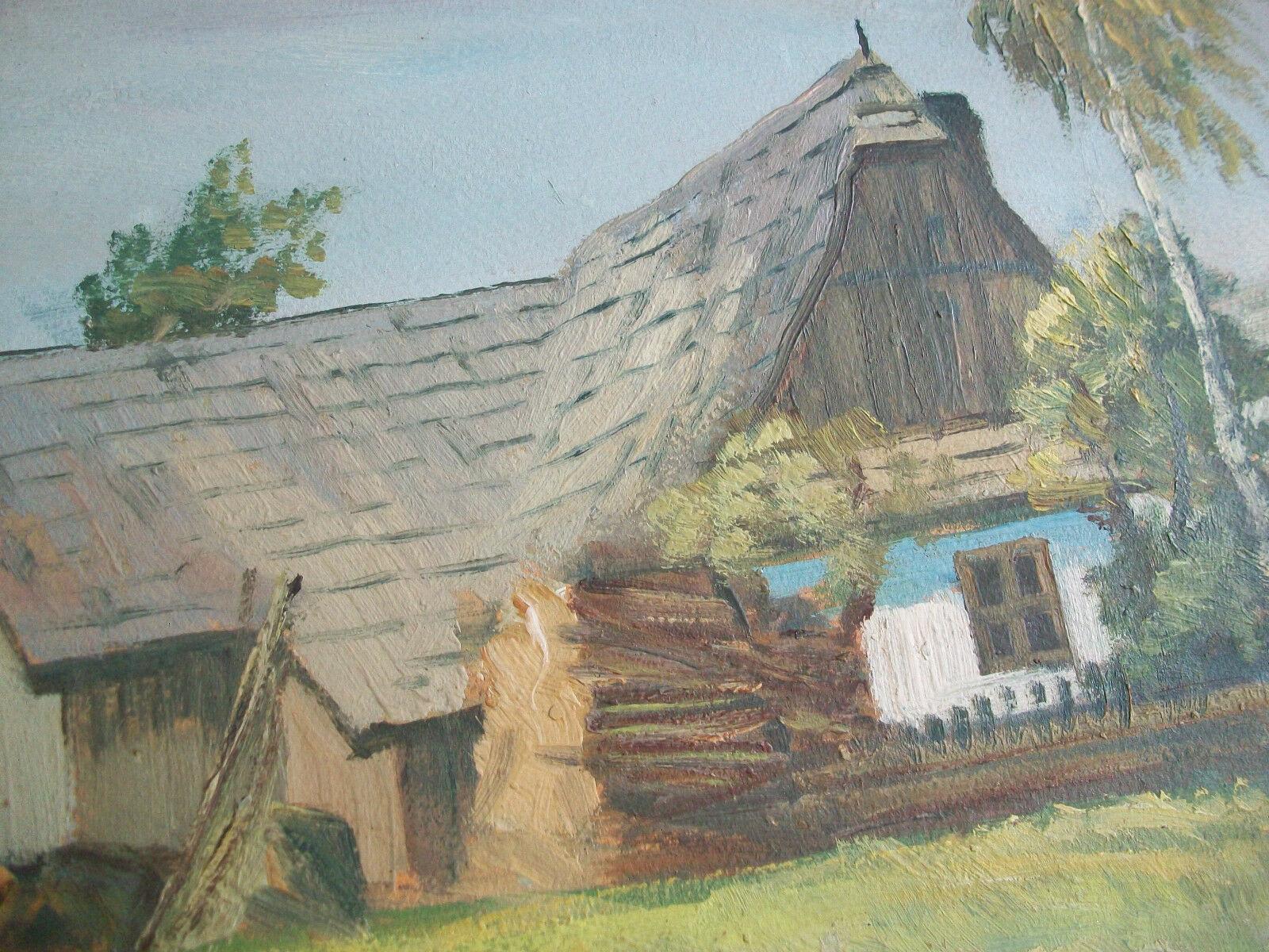 FRANZ MARTINEK - Pittura a olio su pannello - Firmata - Austria - Inizio XX secolo in vendita 3