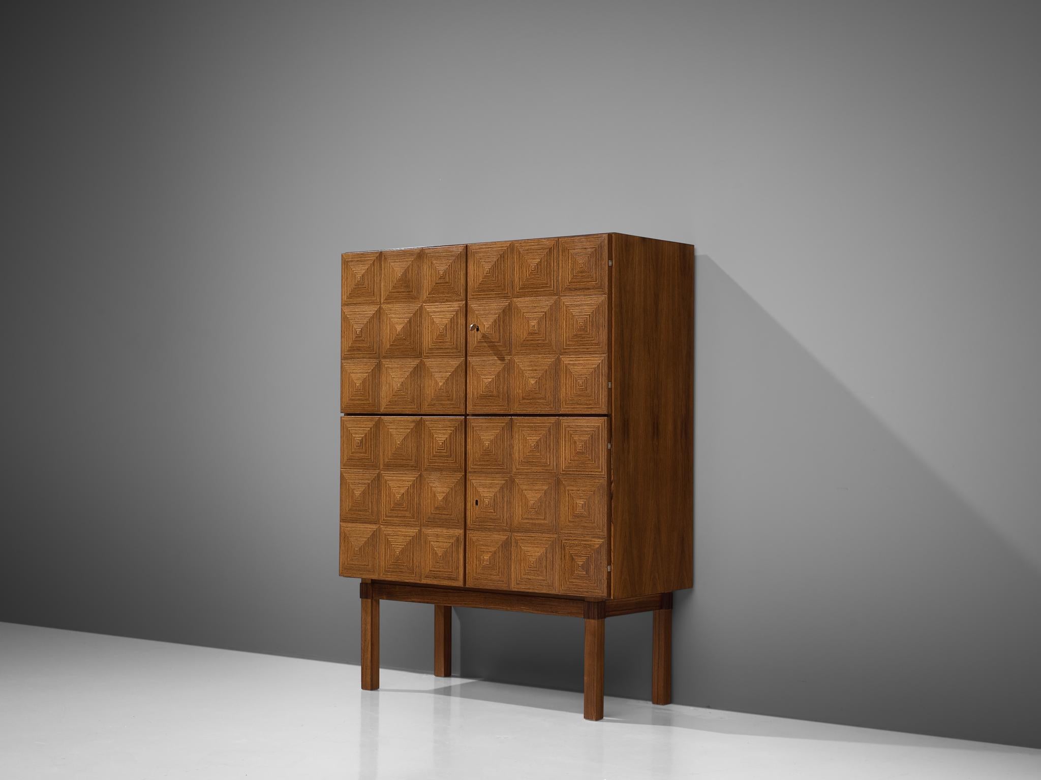 Mid-20th Century Franz Meyer, Set of Highboard and Sideboard, Rosewood, Germany, 1960s