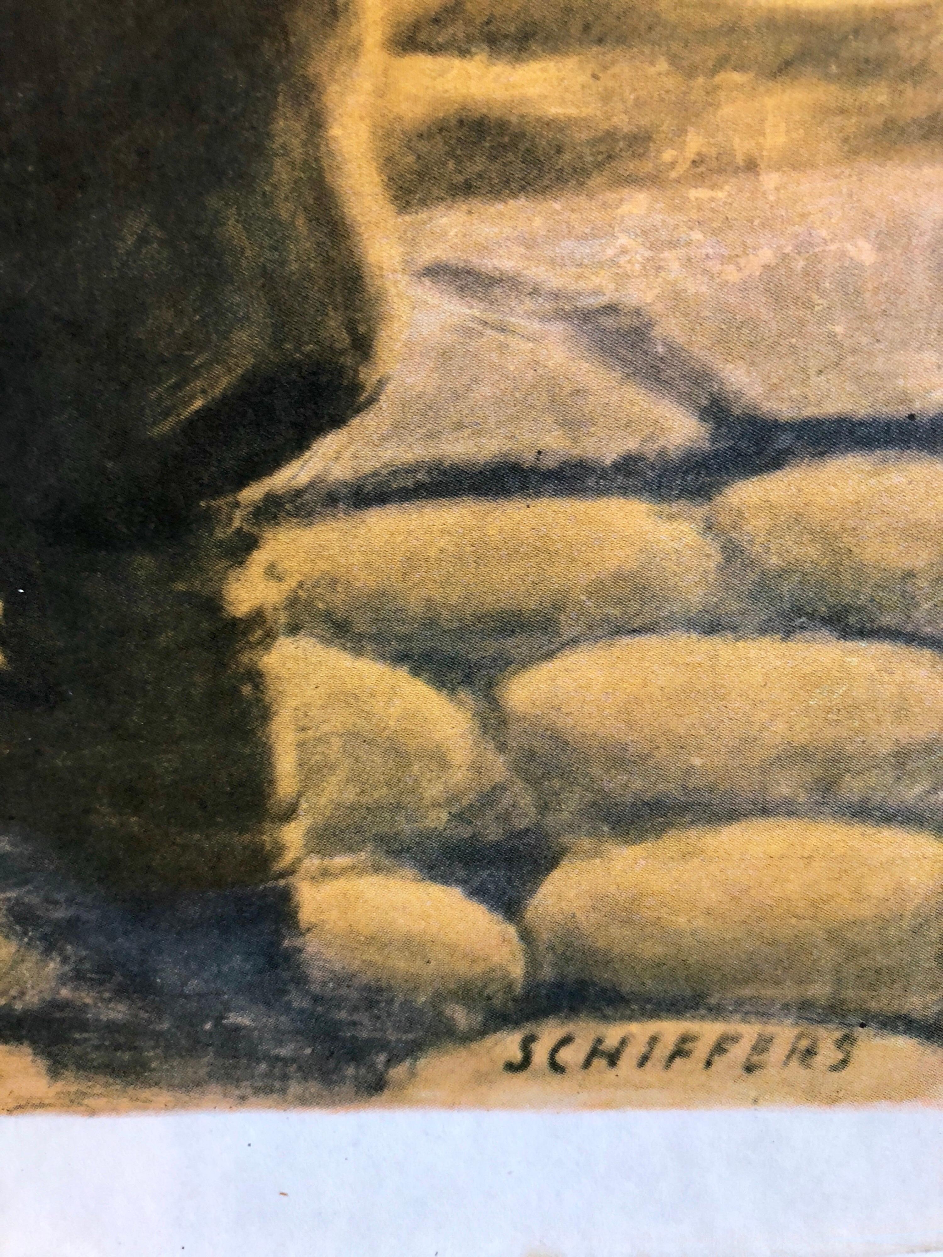 Affiche de propagande de la Seconde Guerre mondiale en couleur originale, Lithographie offset 
