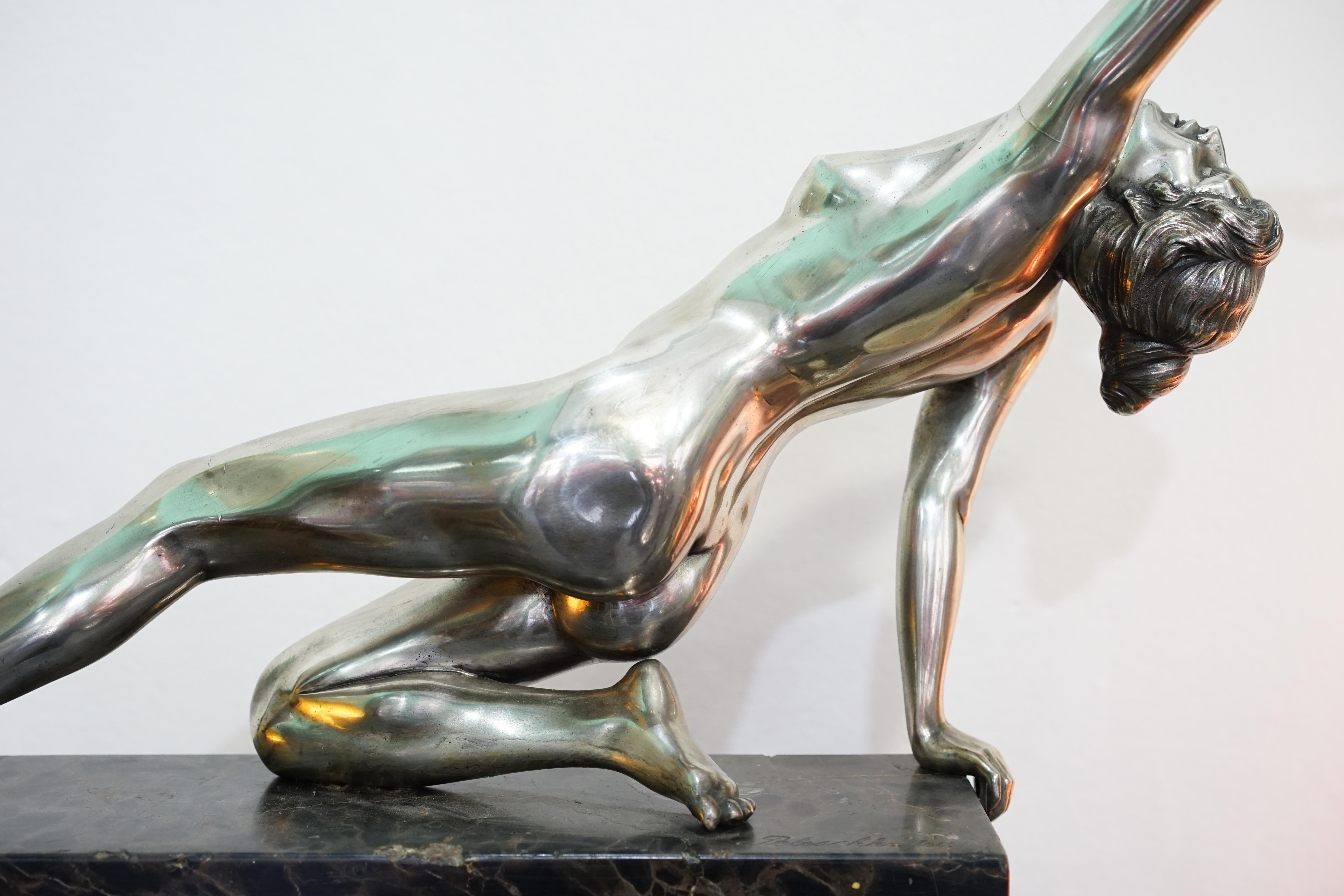 Inizio XX secolo Franz Peleschka  Bronzo Art déco in vendita