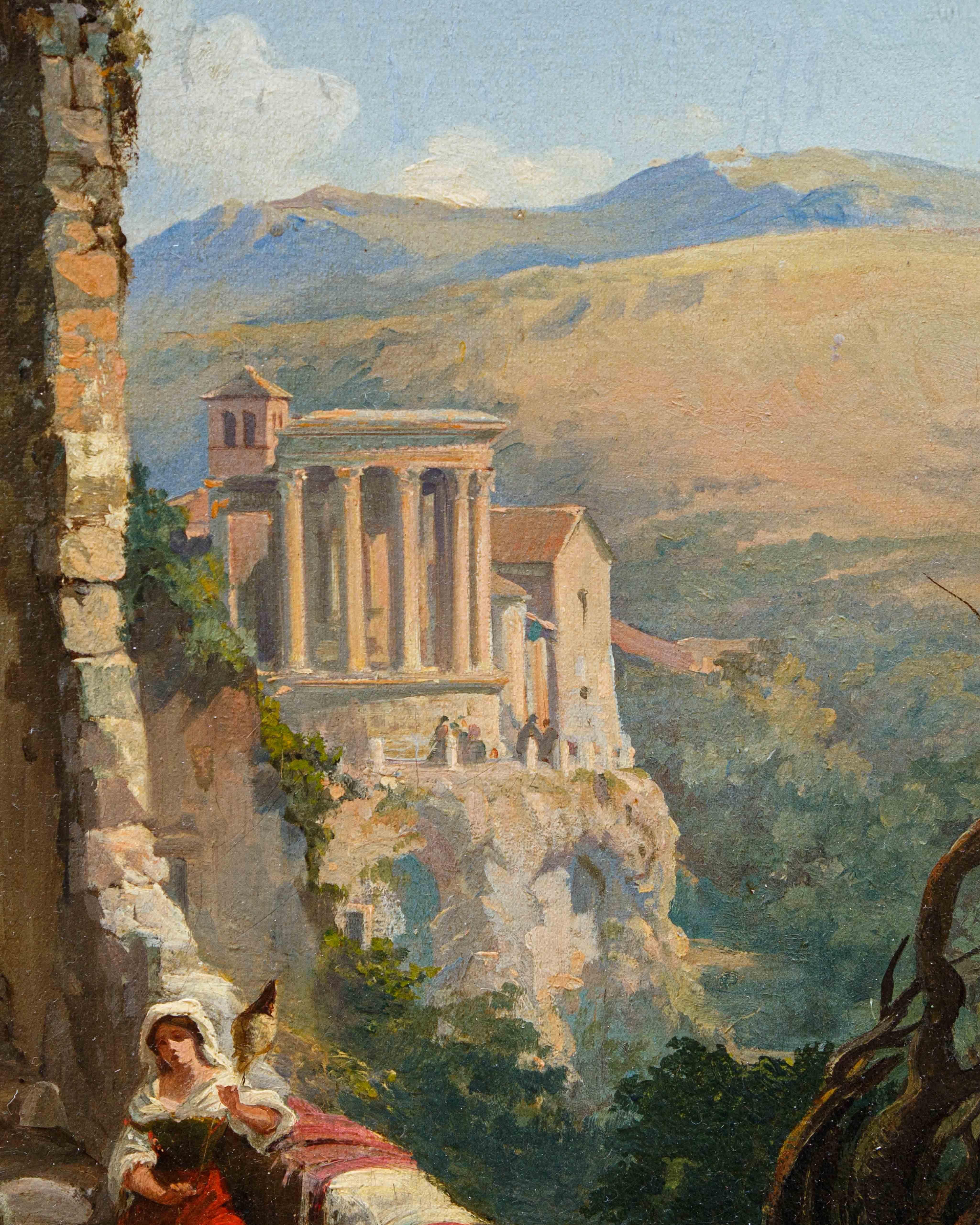 Alcance de Franz Richard Unterberger (1837-1902), En Tívoli en venta 3