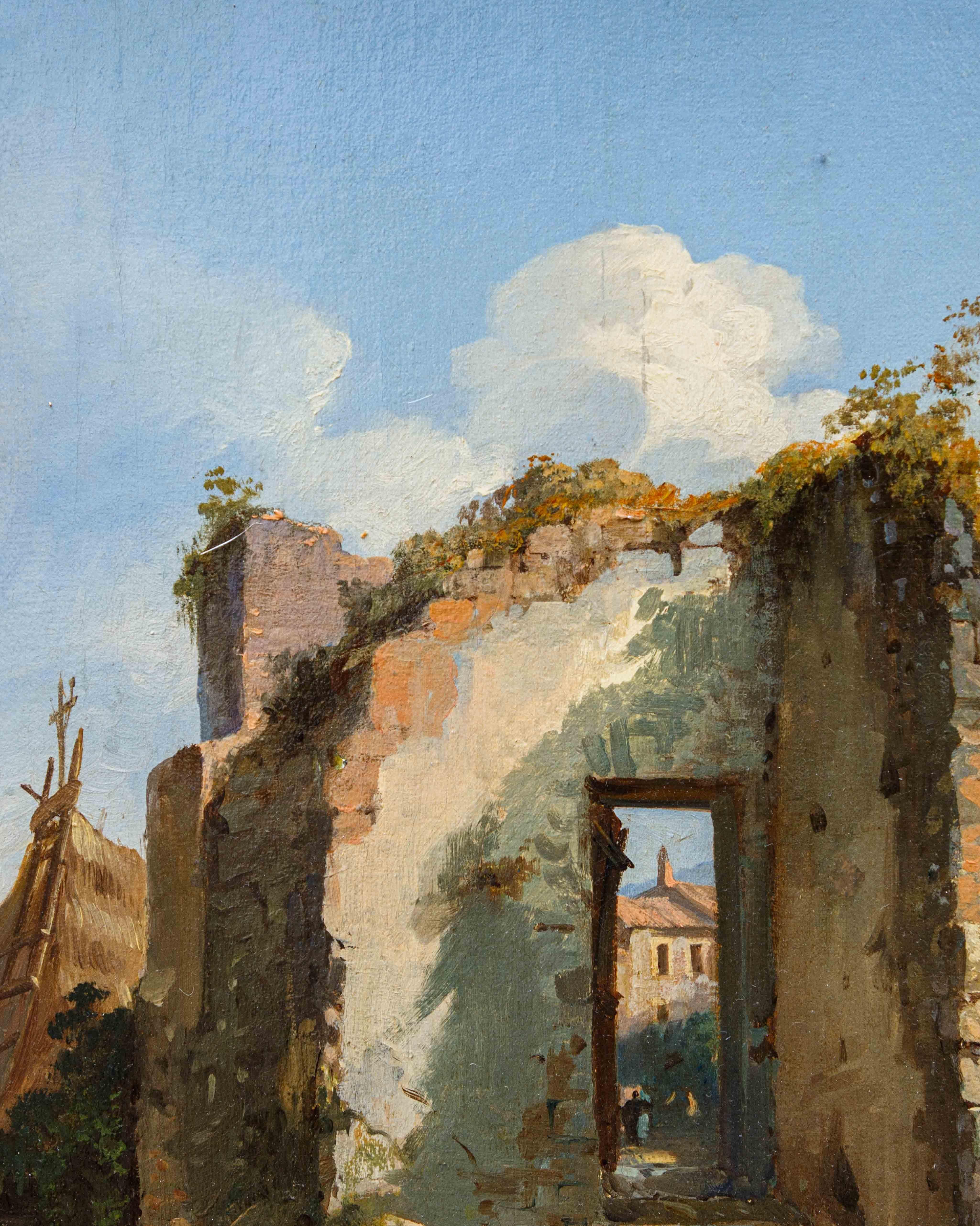 Alcance de Franz Richard Unterberger (1837-1902), En Tívoli en venta 4