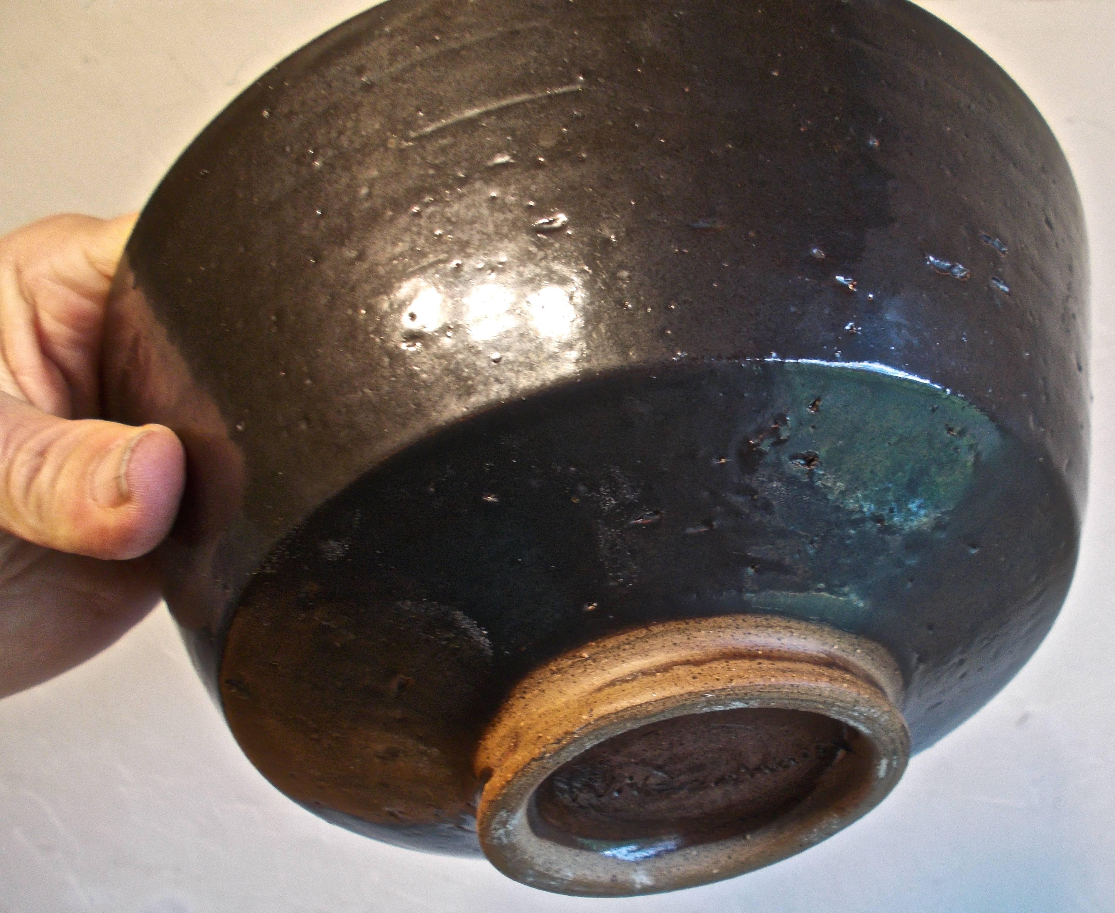 German Franz Rudolf Wildenhain Ceramic Bowl Bauhaus For Sale