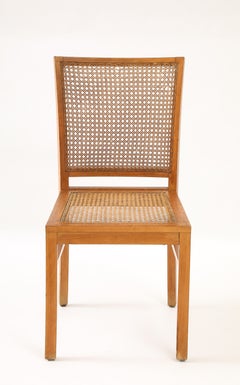 Franz Schuster, 'Frankfurt’ Viennese Rattan Stool & Chair, Germany, 1920-30