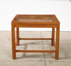 Franz Schuster, Sgabello viennese in rattan 'Frankfurt', Germania, 1920-30