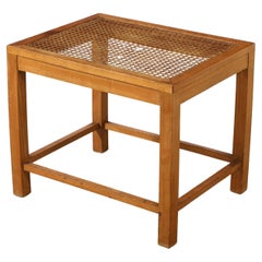 Franz Schuster, 'Frankfurt’ Viennese Rattan Stool, Germany, 1920-30