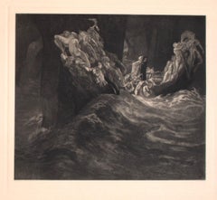 Divina Commedia - Héliogravure de Franz von Bayros - Début du 20e siècle