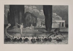 Harmonie - Hliogravure de Franz von Bayros - années 1920