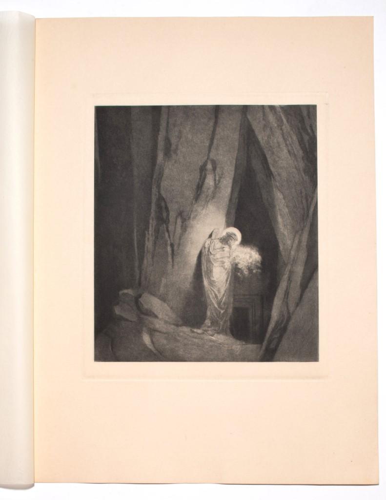 Introduktion - Vintage Héliogravure by Franz von Bayros - Early 20th Century - Print by Franz von Bayros (Choisi Le Conin)