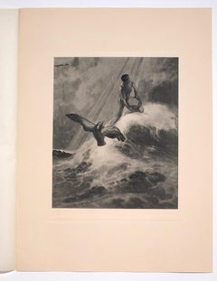 Lovcen - Vintage Héliogravure by Franz von Bayros - 20th Century