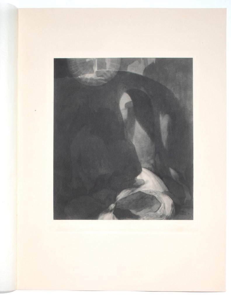 Lugenbrucke - Vintage Héliogravure by Franz von Bayros - Early 20th Century - Print by Franz von Bayros (Choisi Le Conin)