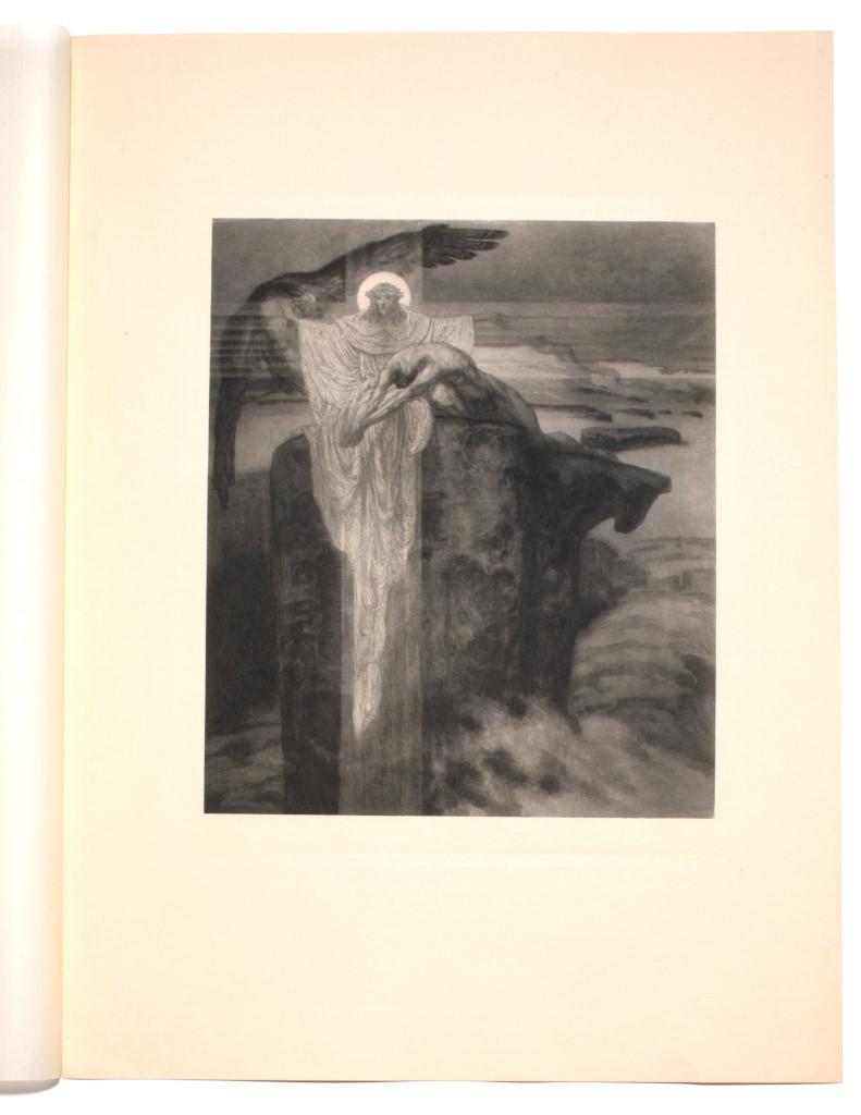 Prometheus - Héliogravure by Franz von Bayros - Early 20th Century - Print by Franz von Bayros (Choisi Le Conin)