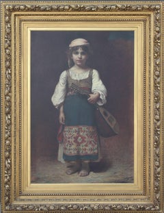 Large Early Portrait of a Young Girl