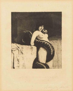 The Sensuality – Radierung von Franz Von Stuck – 1889