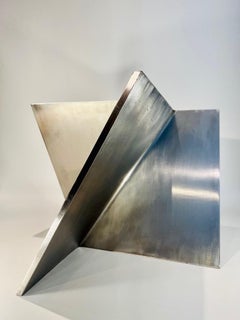 Franz Weissmann Brazilian Abstract Sculpture steel !979