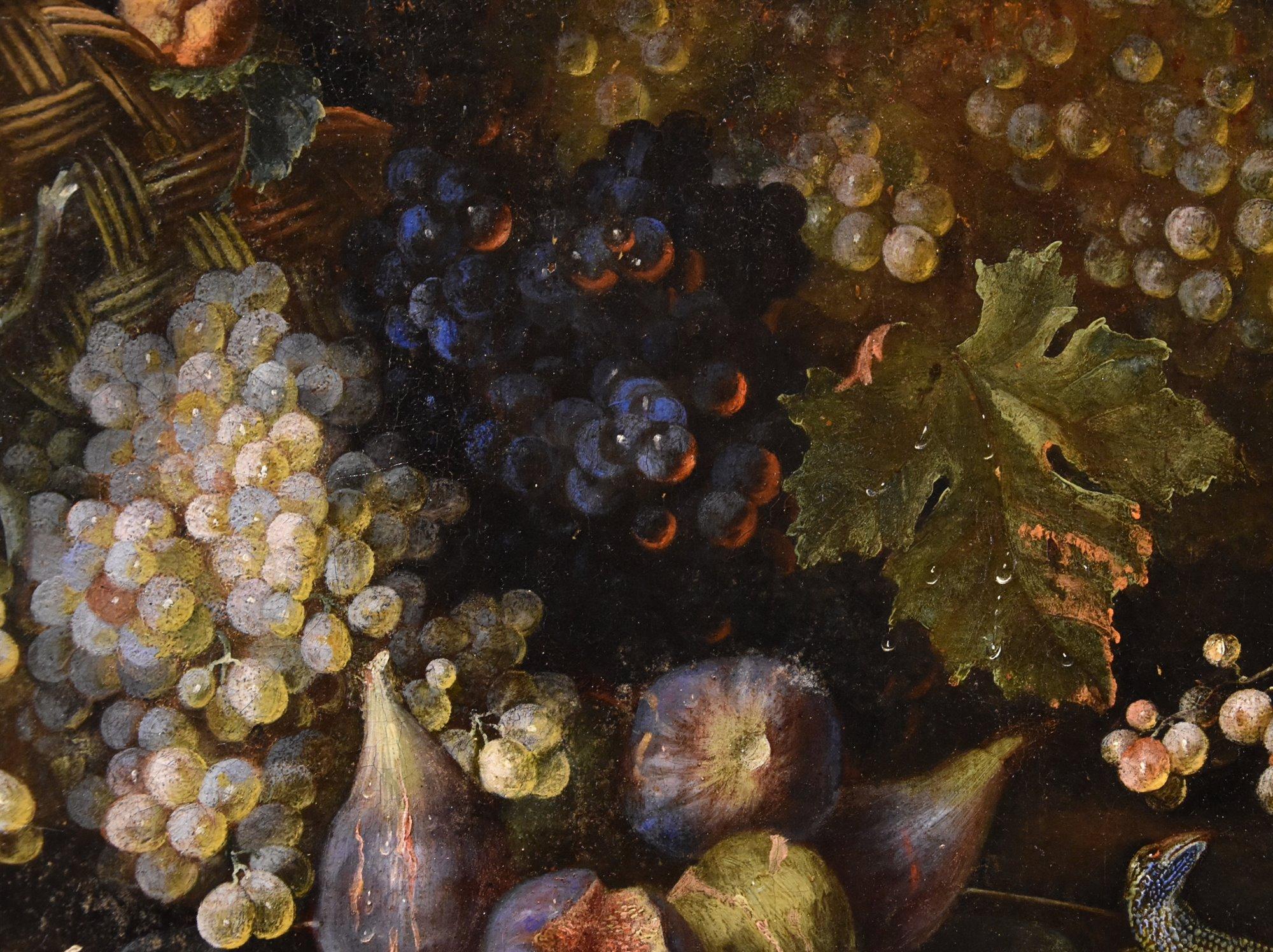 Still-Life Flower Von Tamm 17/18th Century Paint Oil on canvas Old master Italy For Sale 7