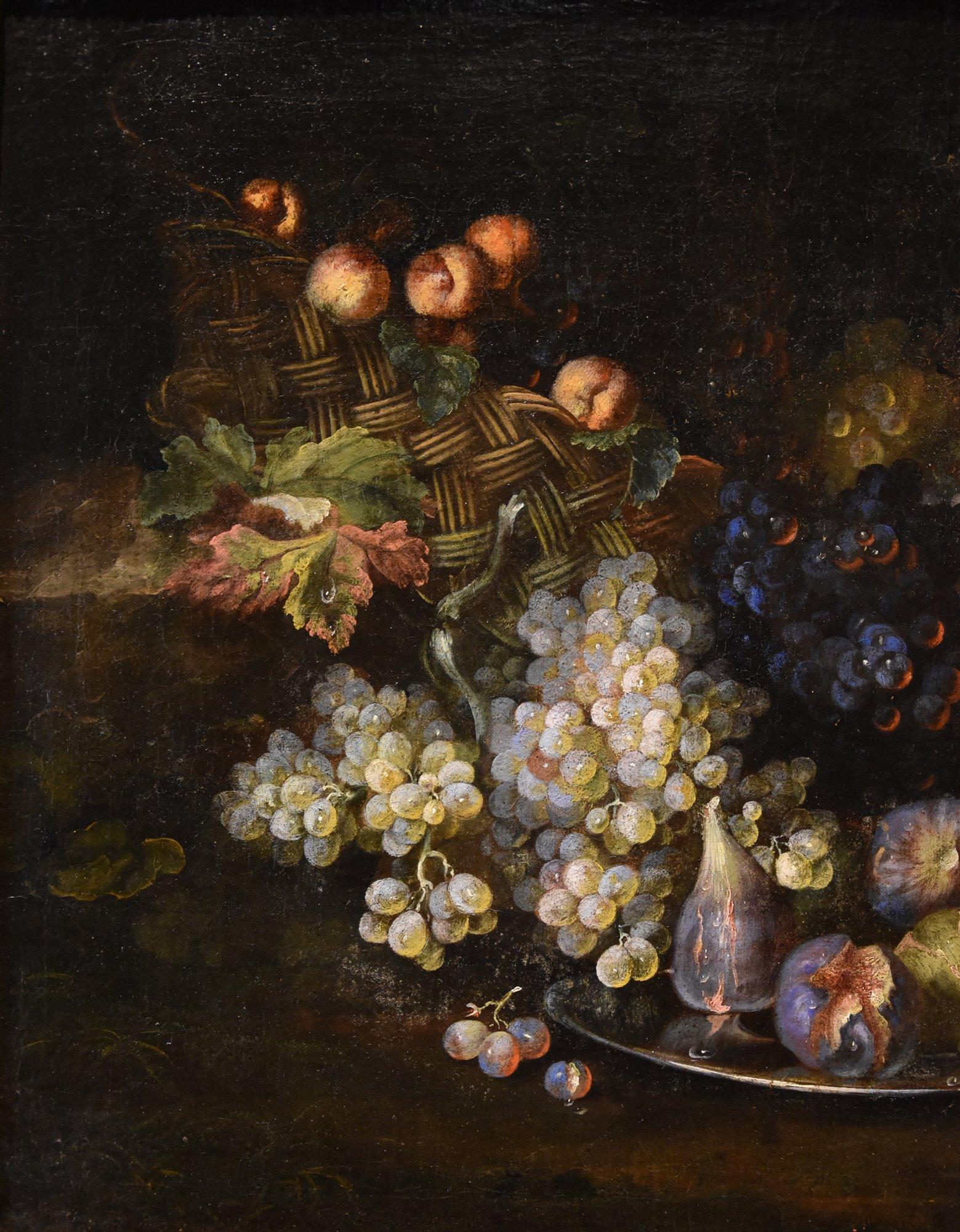 Still-Life Flower Von Tamm 17/18th Century Paint Oil on canvas Old master Italy - Old Masters Painting by  Franz Werner Von Tamm (hamburg 1658-vienna 1754)