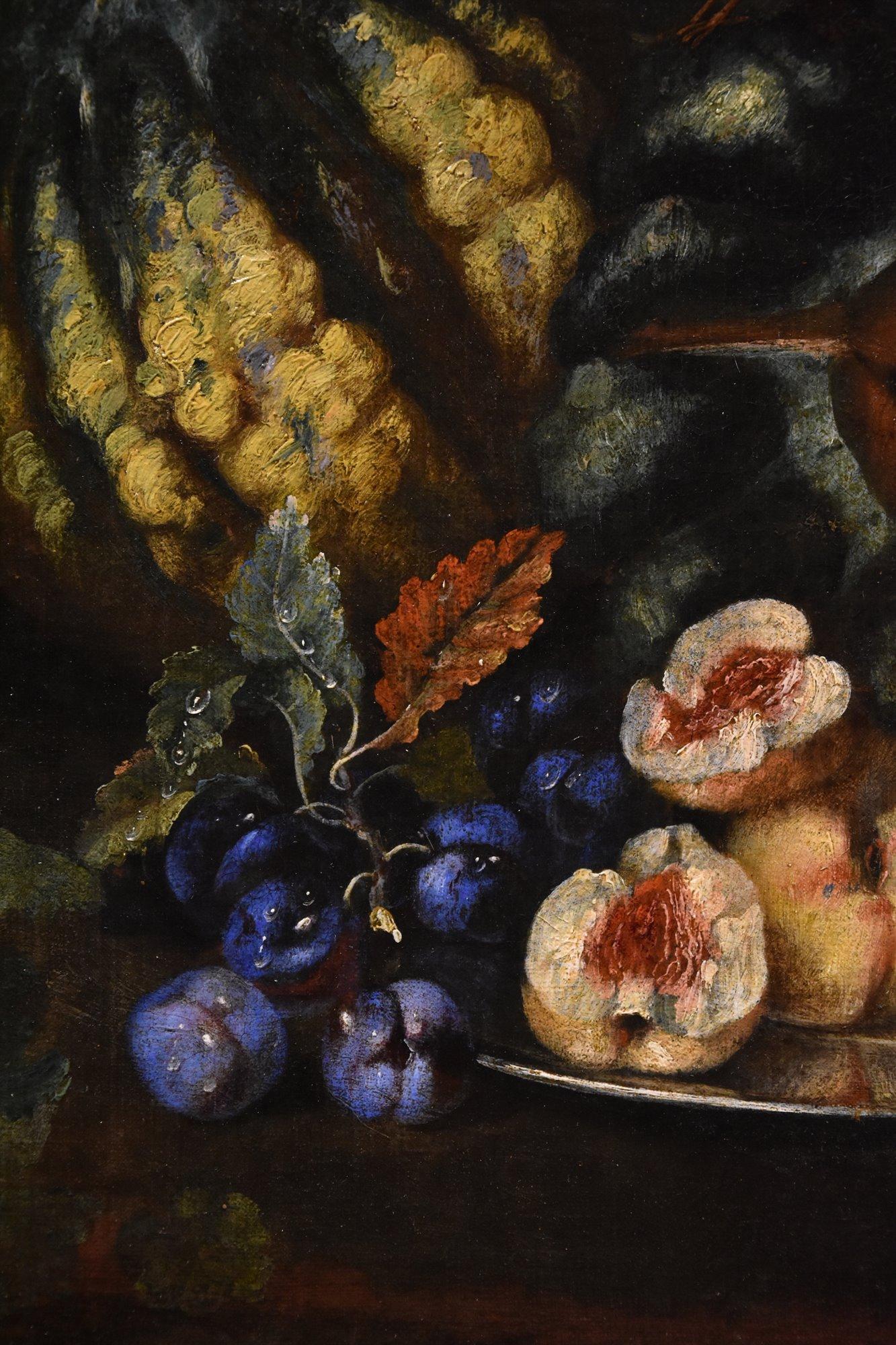 Natura morta di fiori Von Tamm 17/18° Secolo Dipinto Olio su tela Vecchio maestro Italia in vendita 1