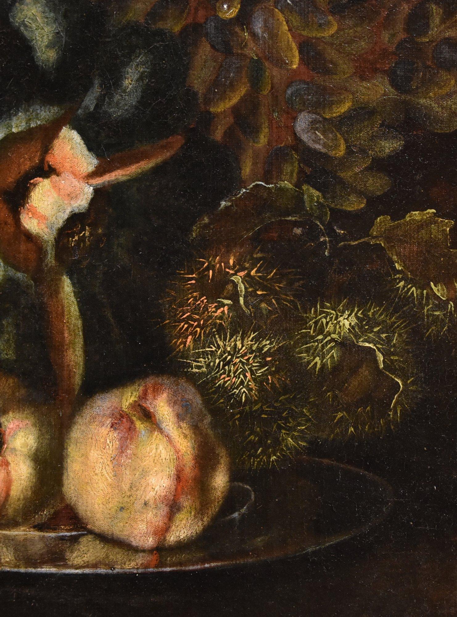 Natura morta di fiori Von Tamm 17/18° Secolo Dipinto Olio su tela Vecchio maestro Italia in vendita 2