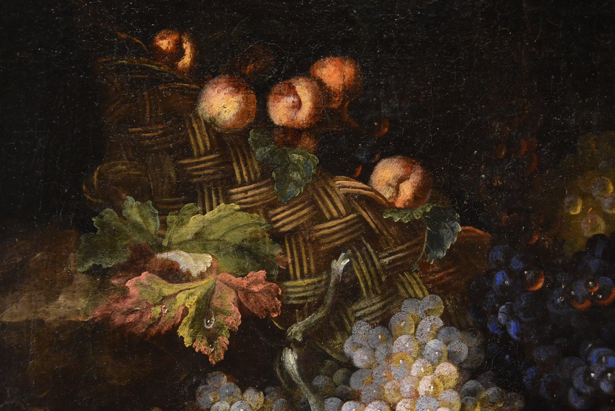 Still-Life Flower Von Tamm 17/18th Century Paint Oil on canvas Old master Italy For Sale 1