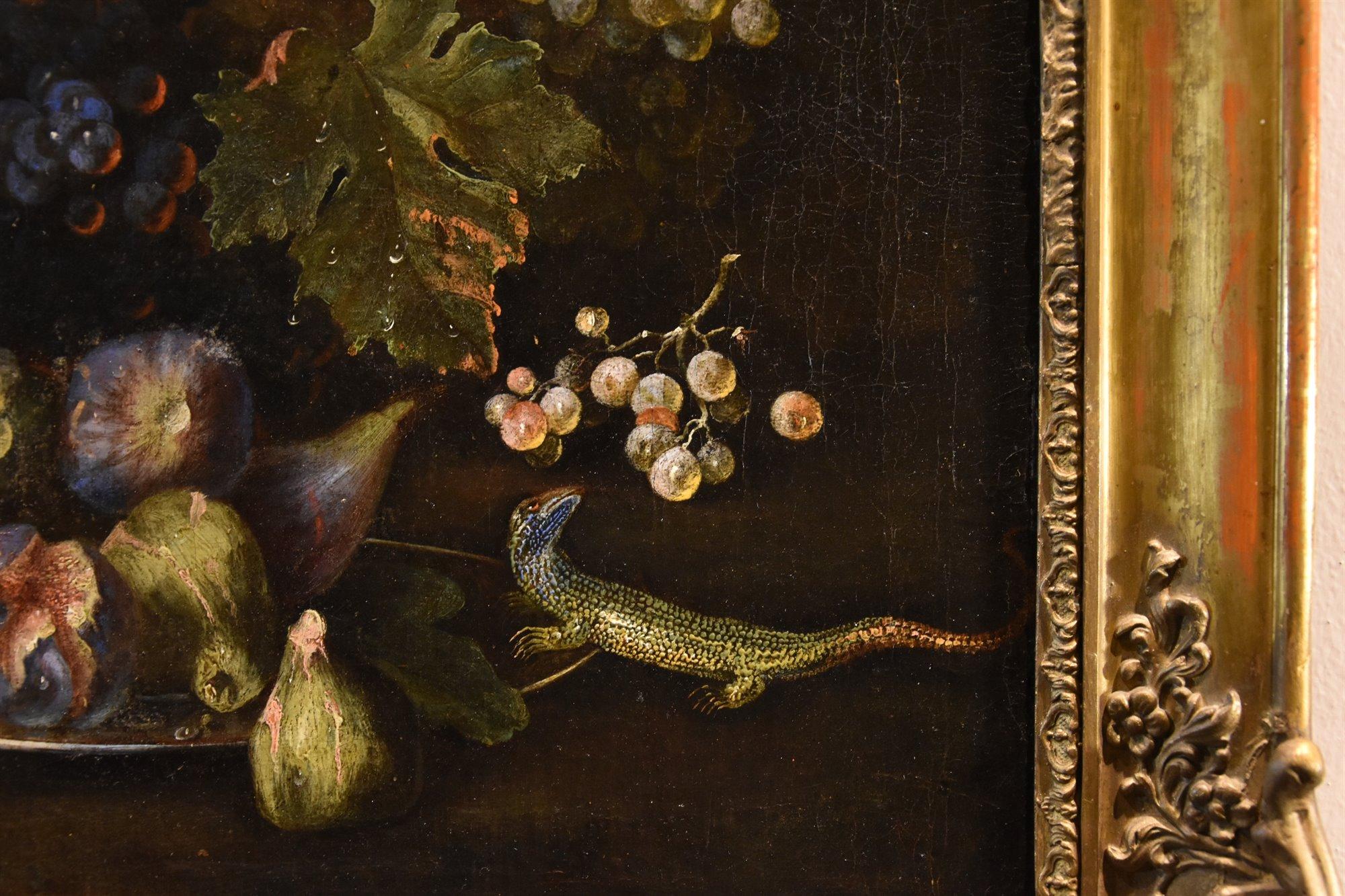 Still-Life Flower Von Tamm 17/18th Century Paint Oil on canvas Old master Italy For Sale 4