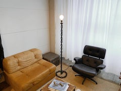 Franz West Style Midcentury Brutalist Chain Floor Lamp, 1950s, Austria