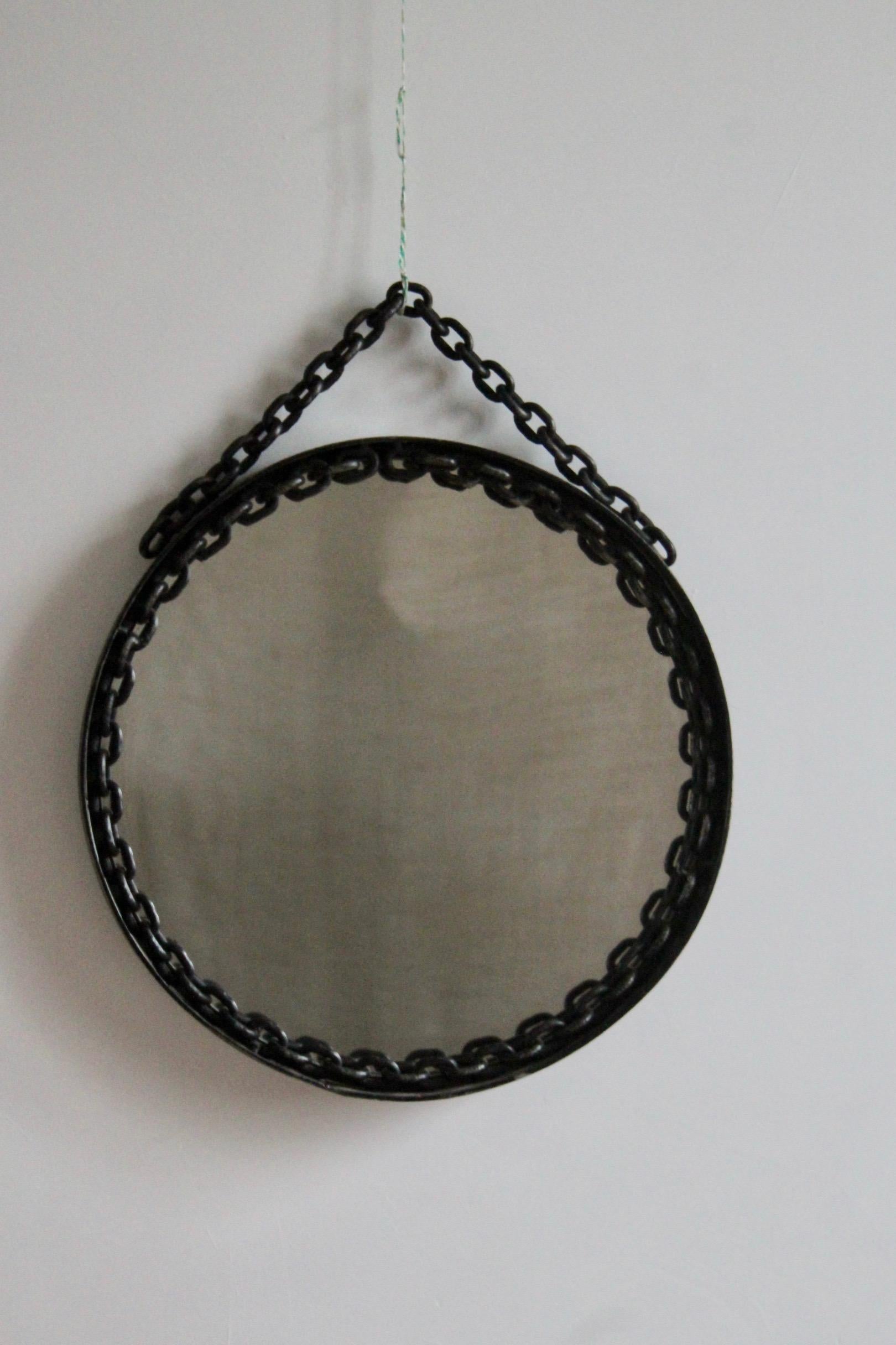 Late 20th Century Franz West style wall mirror  For Sale