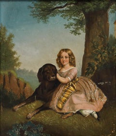 Franz Xaver Winterhalter - 19th Century Oil, Portrait of Virginie